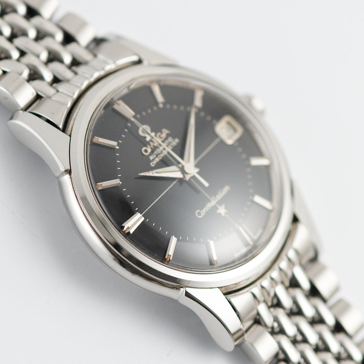 OMEGA Constellation Ref.14393 Glossy BLACK GLIT DIAL