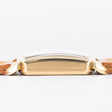 OMEGA Cioccolatone Automatic Black Guilloche 18K Yellow Gold Ref.3950