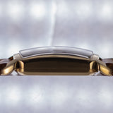 OMEGA Cioccolatone Automatic Black Guilloche 18K Yellow Gold Ref.3950