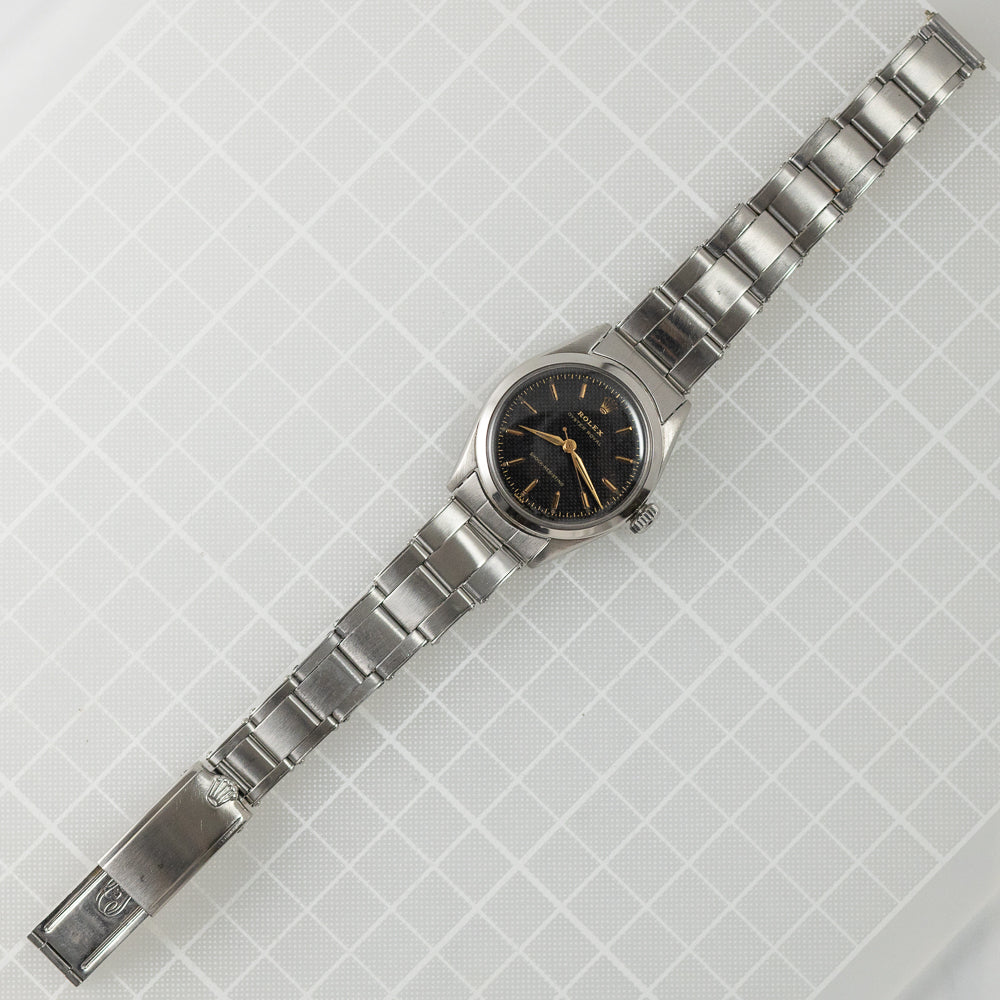 ROLEX OYSTER ROYAL Ref.6444 Black HONEYCOMB Dial