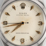 ROLEX OYSTER ROYAL Ref.6246 Herringbone Dial with Expansion Bracelet
