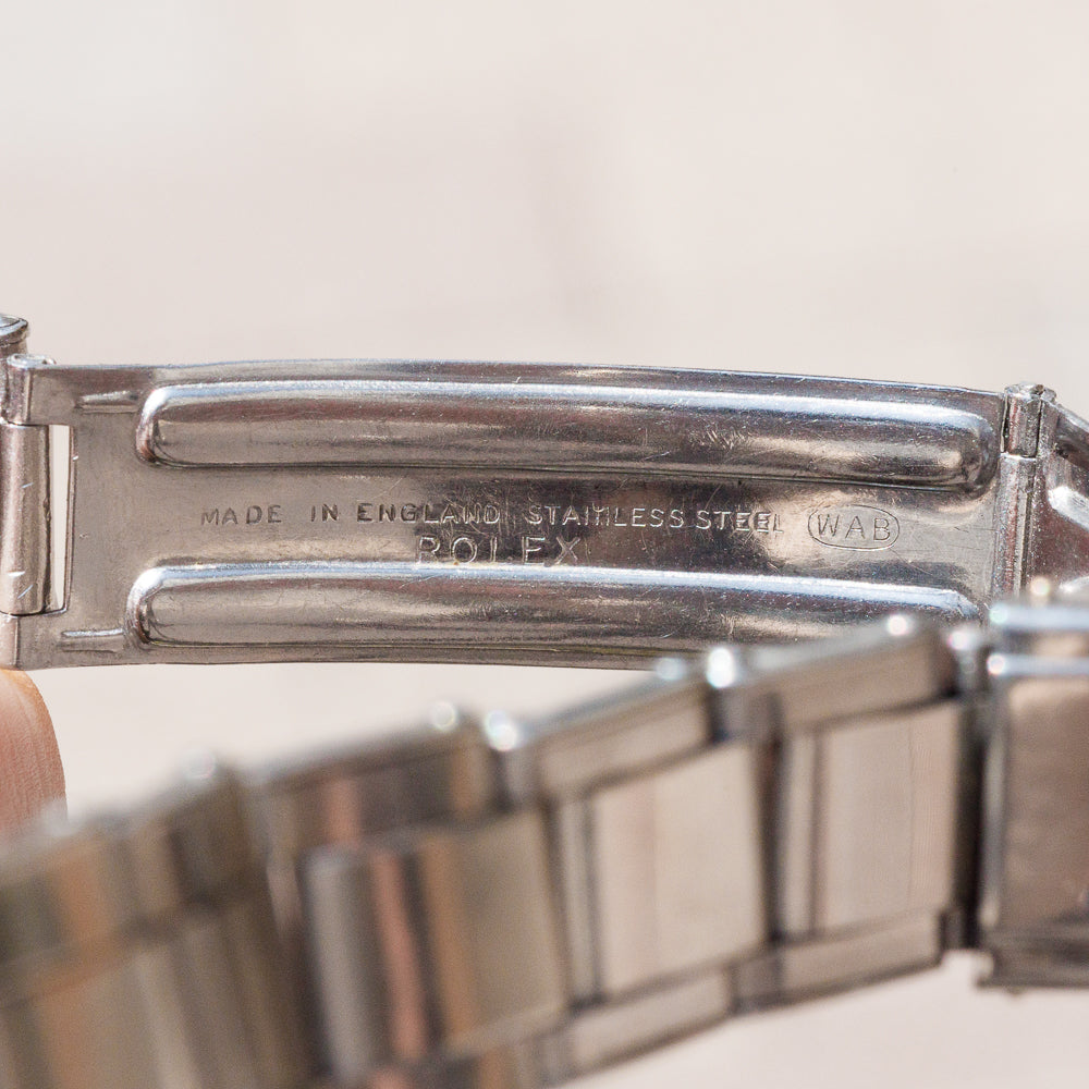 ROLEX OYSTER ROYAL Ref.6246 Herringbone Dial with Expansion Bracelet