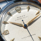 ROLEX OYSTER ROYAL Ref.6246 Herringbone Dial with Expansion Bracelet