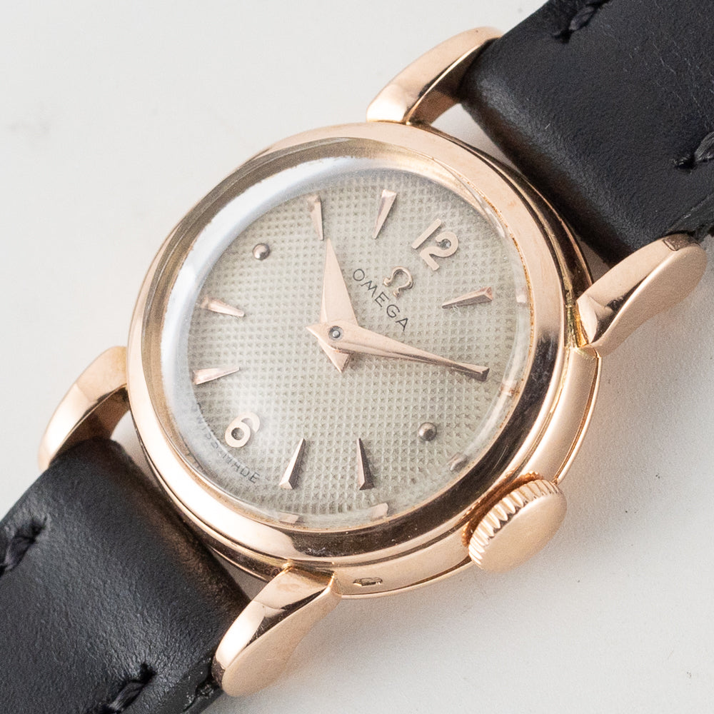 OMEGA Ref.2615 Guilloche Dial 14K Rose Gold
