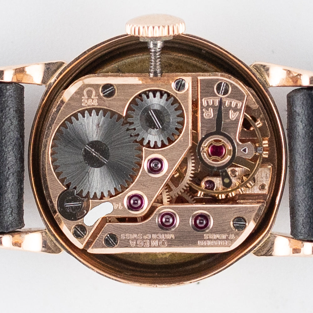 OMEGA Ref.2615 Guilloche Dial 14K Rose Gold