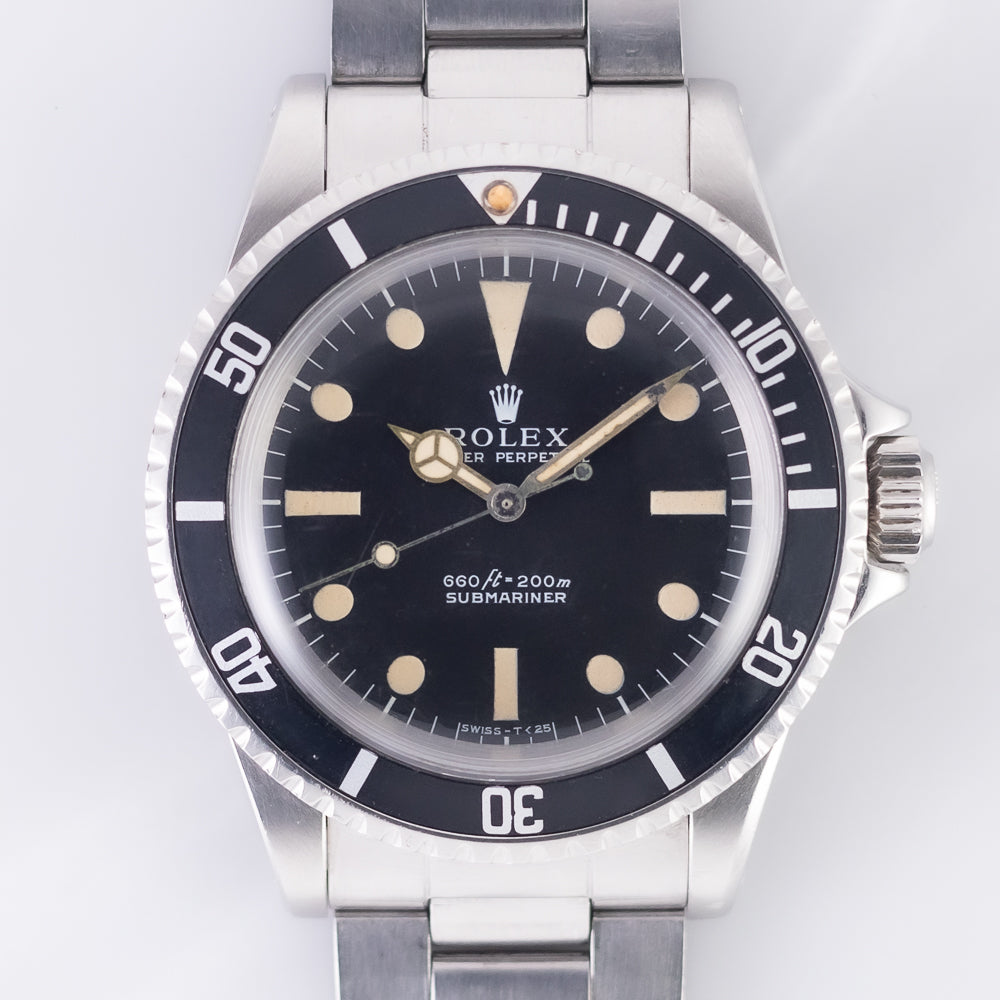ROLEX SUBMARINER Ref.5513 No Serif Dial – TIMEANAGRAM