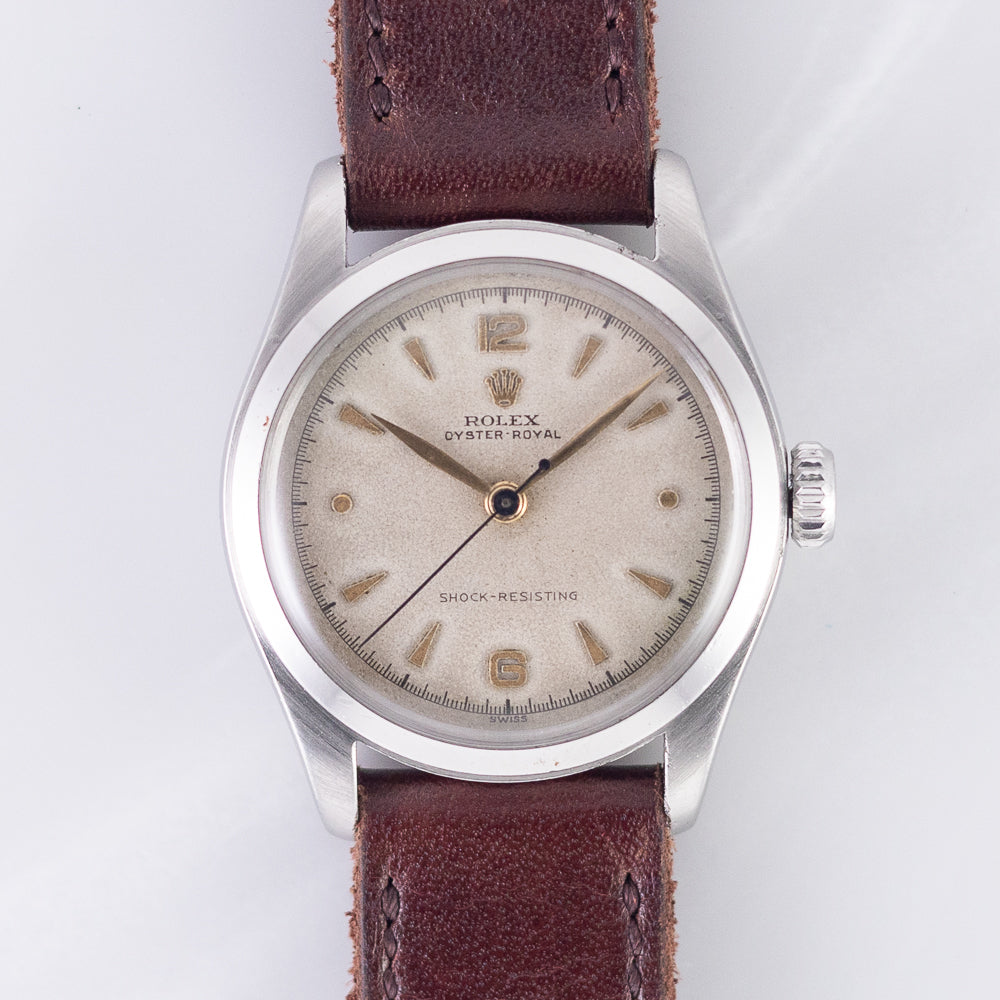ROLEX OYSTER ROYAL No Lum Super Oyster Crown Ref.6144 – TIMEANAGRAM