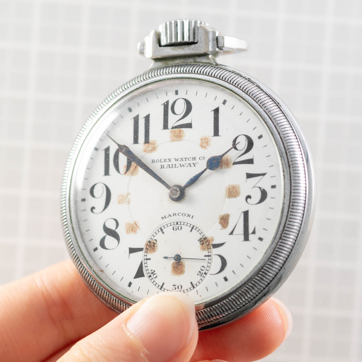 【BtoB】ROLEX Pocket watch Railway MARCONI