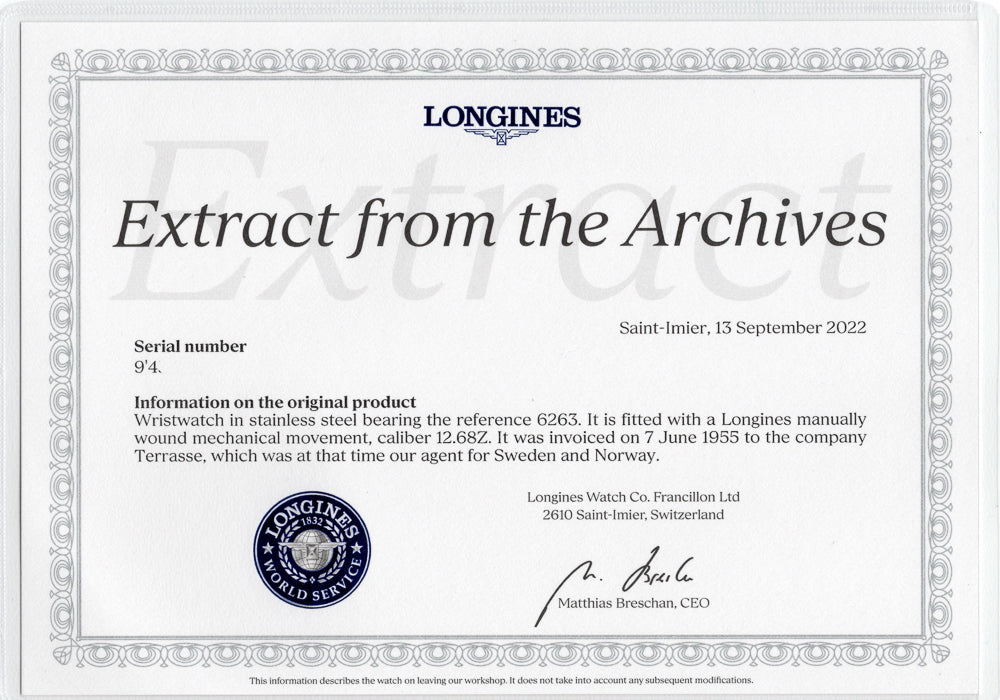 LONGINES Ref.6263