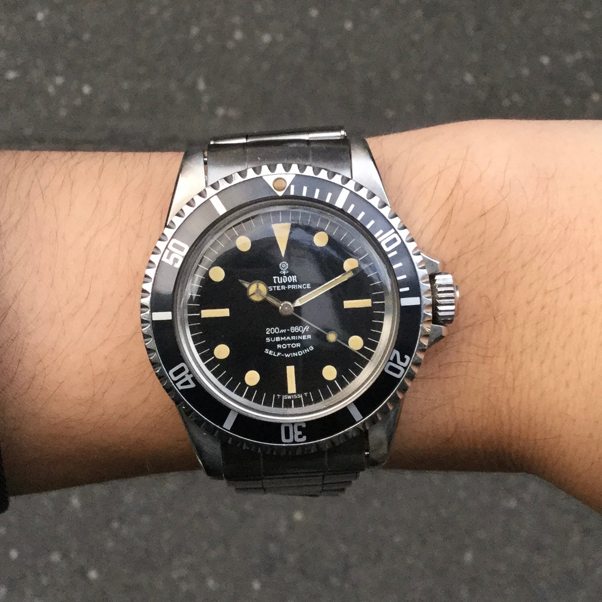 TUDOR SUBMARINER Ref.7928/0 Fat Font Insert