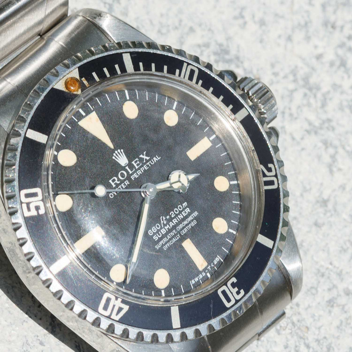 ROLEX SUBMARINER Ref.5512 2.7mil