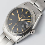 ROLEX OYSTERDATE Ref.6694 Black Gilt Dial
