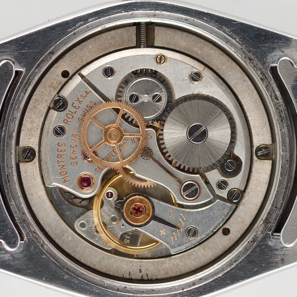 ROLEX OYSTERDATE Ref.6694 Black Gilt Dial