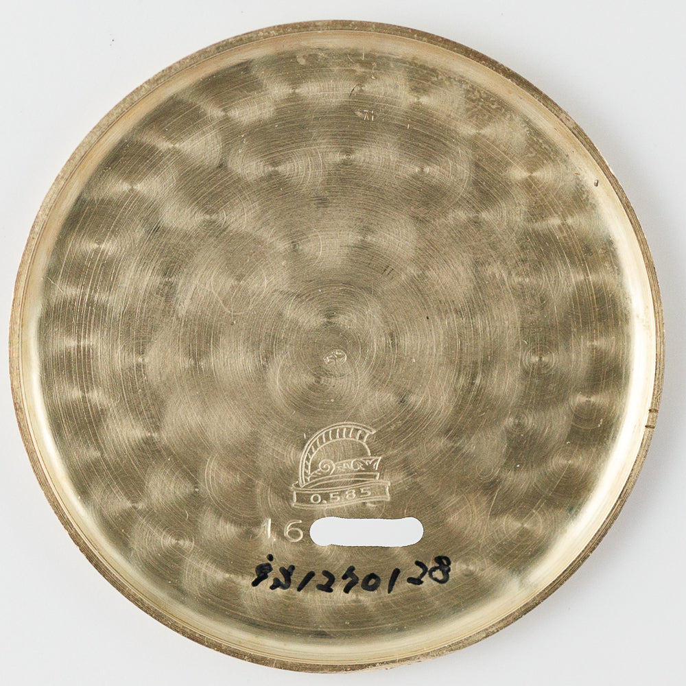 Helma Black Gilt Two-tone Dial