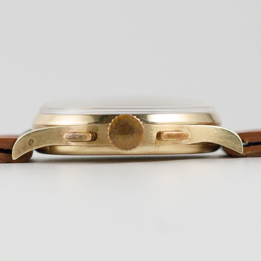 Helma Black Gilt Two-tone Dial