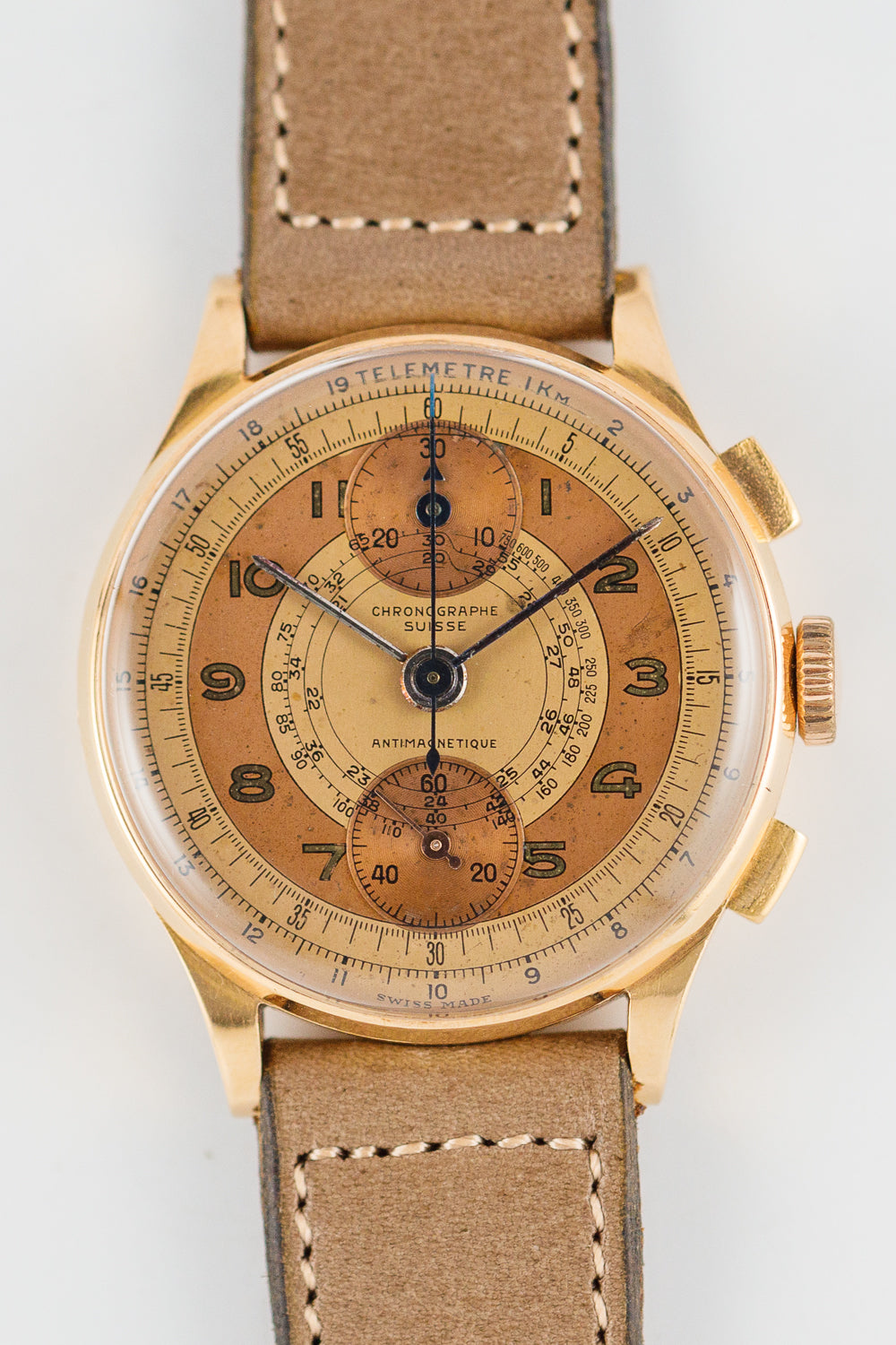 Chronographe Suisse Ref.1001 Venus 170