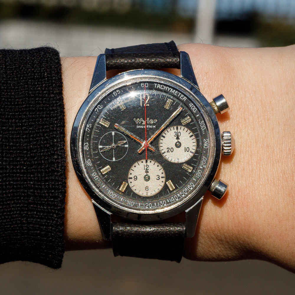 Wyler Lifeguard Ref.1502-5 One Piece Case Cal.Valjoux 72