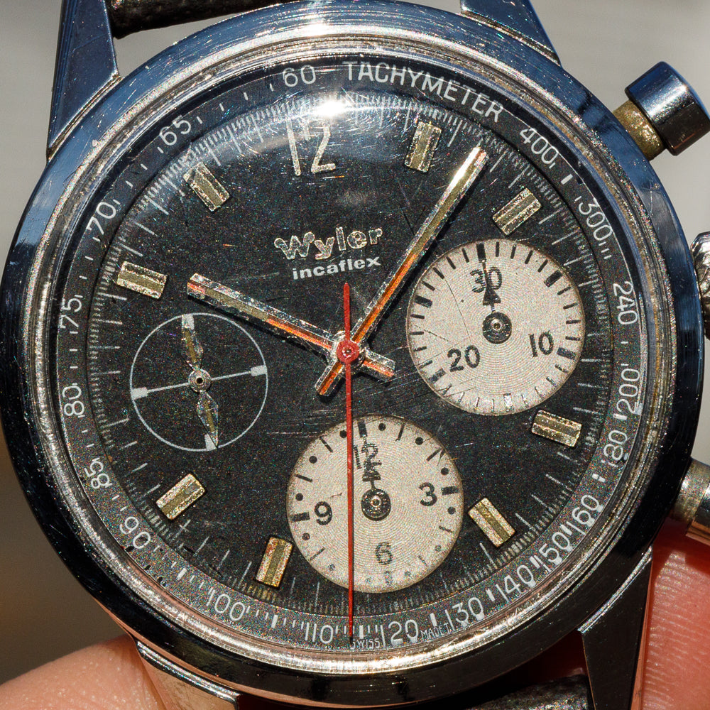 Wyler Lifeguard Ref.1502-5 One Piece Case Cal.Valjoux 72