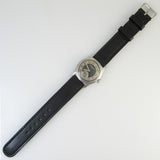 TAVANNES Bulls eye Black Gilt Dial