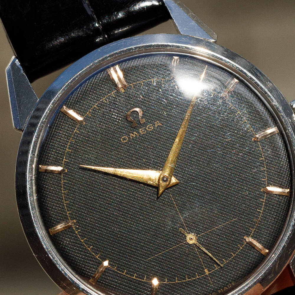 OMEGA Ref.2742 Black Guilloche Dial