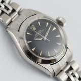 ROLEX OYSTER PERPETUAL Ref.6623 Glossy Black Gilt Dial