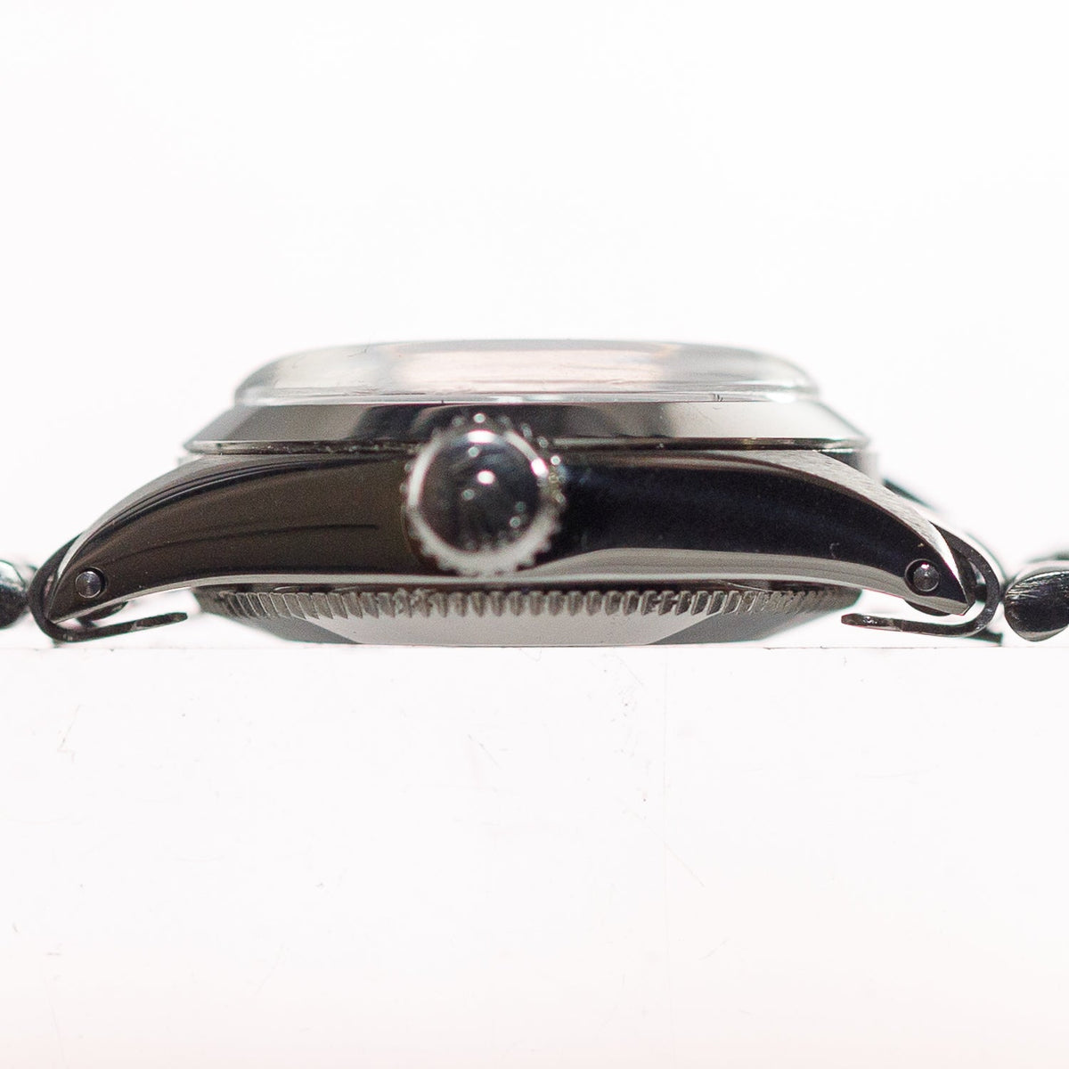 ROLEX OYSTER PERPETUAL Ref.6623 Glossy Black Gilt Dial