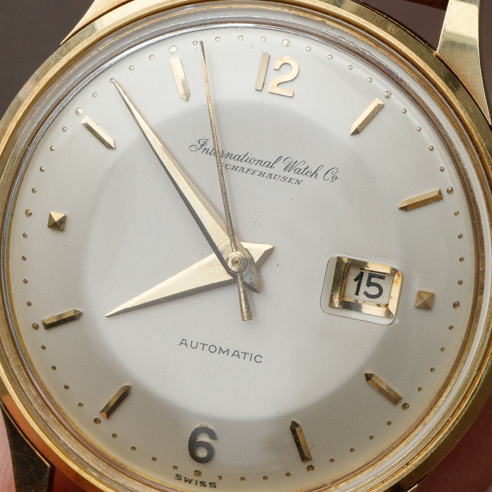 IWC CALATRAVA CASE Old Fish Crown