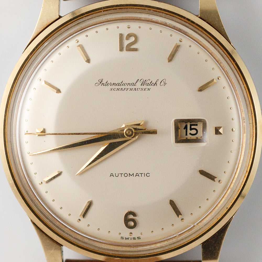IWC CALATRAVA CASE Old Fish Crown