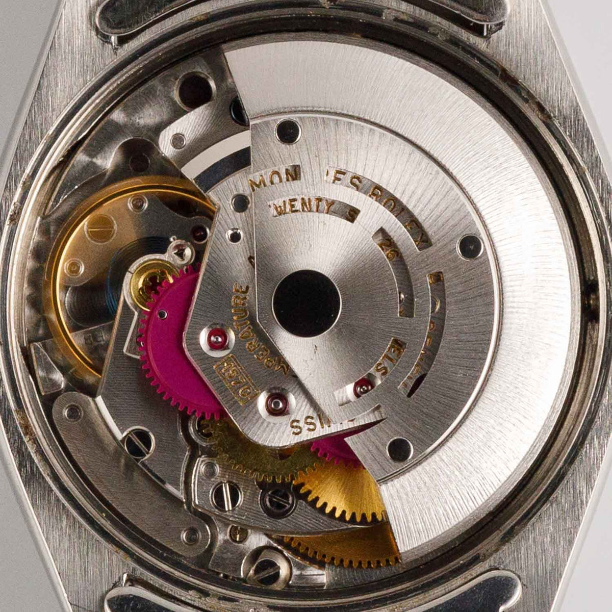 ROLEX OYSTER PERPETUAL Ref.1002 Purple Color Dial