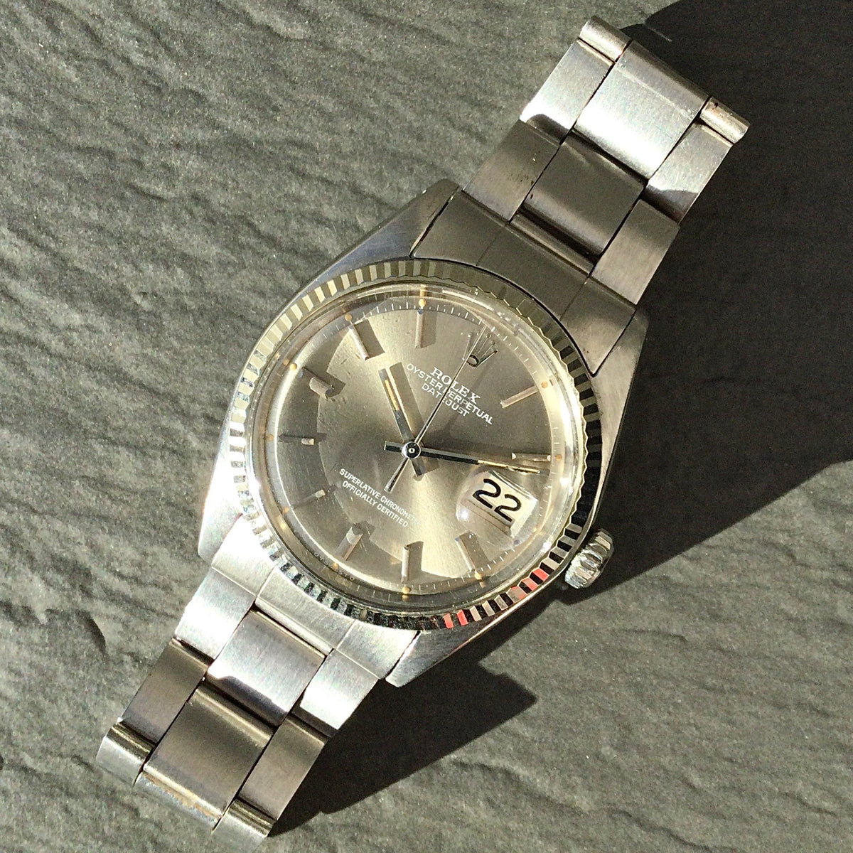 ROLEX DATEJUST REF.1601 σ dial Londn sky