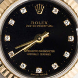 ROLEX OYSTER PERPETUAL Ref.76193G 11 Points Diamond