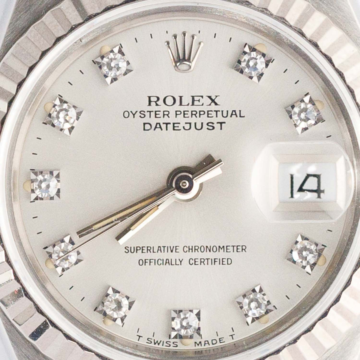 ROLEX DATEJUST REF.69174G 10 Points Diamond