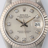 ROLEX DATEJUST REF.69174G 10 Points Diamond