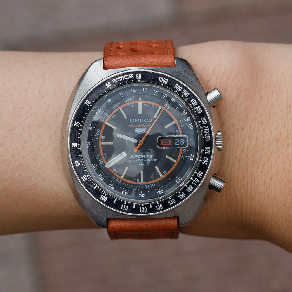 SEIKO SPEED-TIMER Ref.7017-6020 JDM FLY BACK