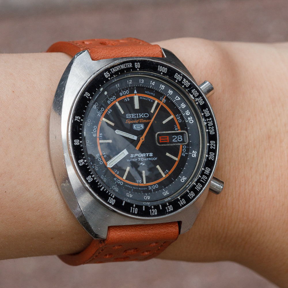 SEIKO SPEED-TIMER Ref.7017-6020 JDM FLY BACK