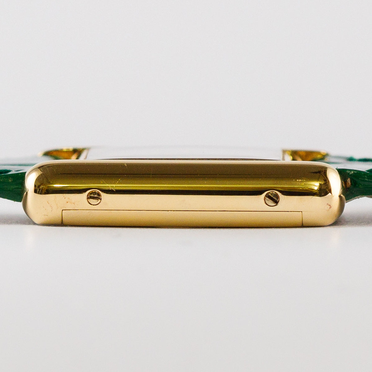 CARTIER SM must de tank Lapis Blue Dial