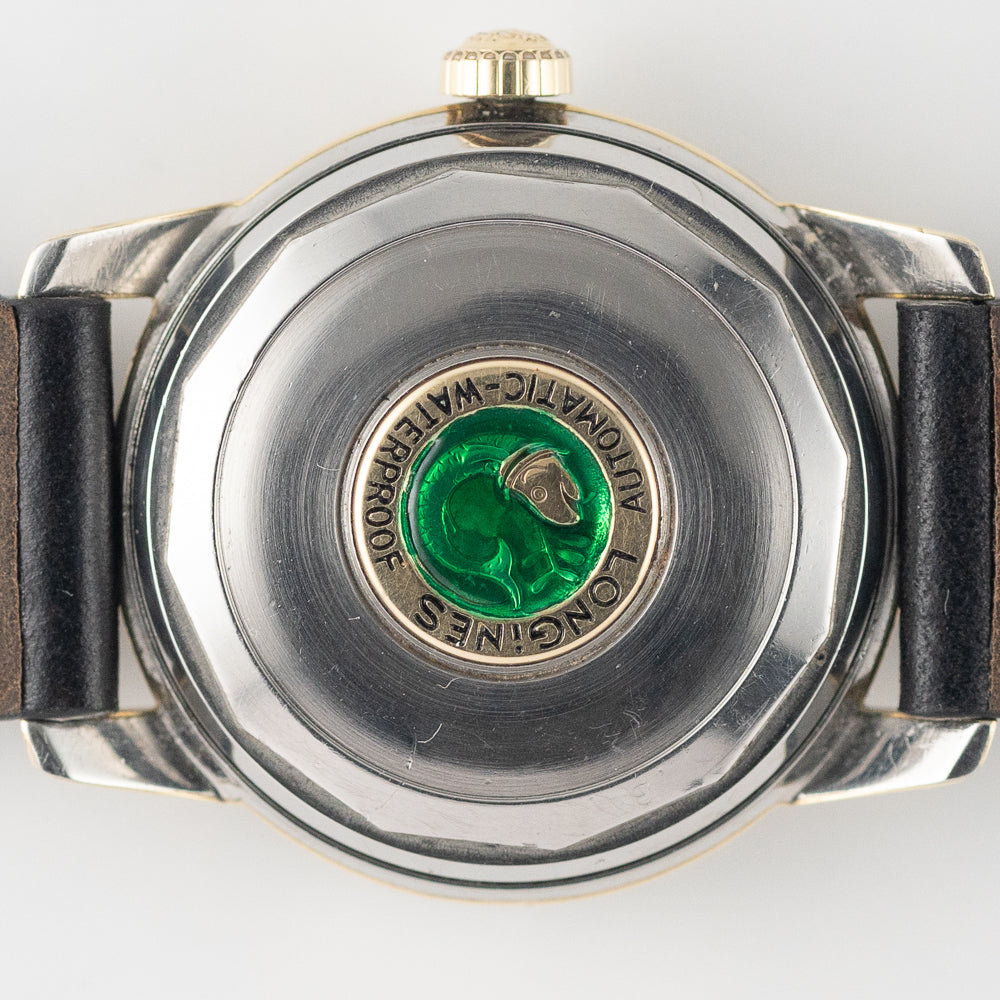 LONGINES Conquest Ref.9007 Black Gilt Dial