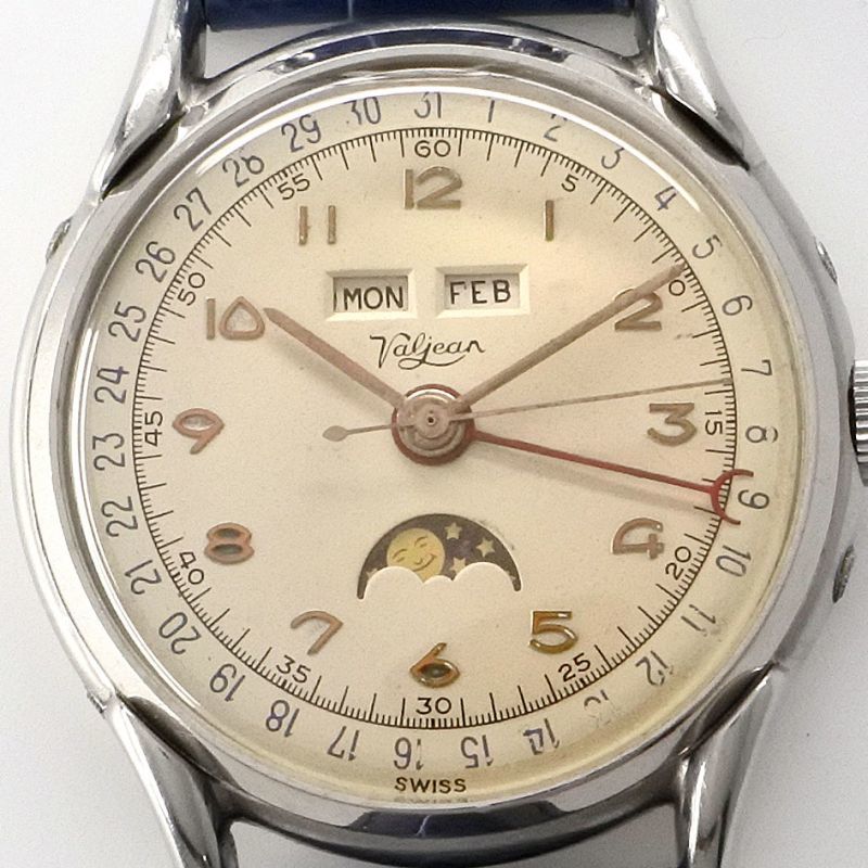 VALJEAN TRIPLE CALENDAR MOONPHASE