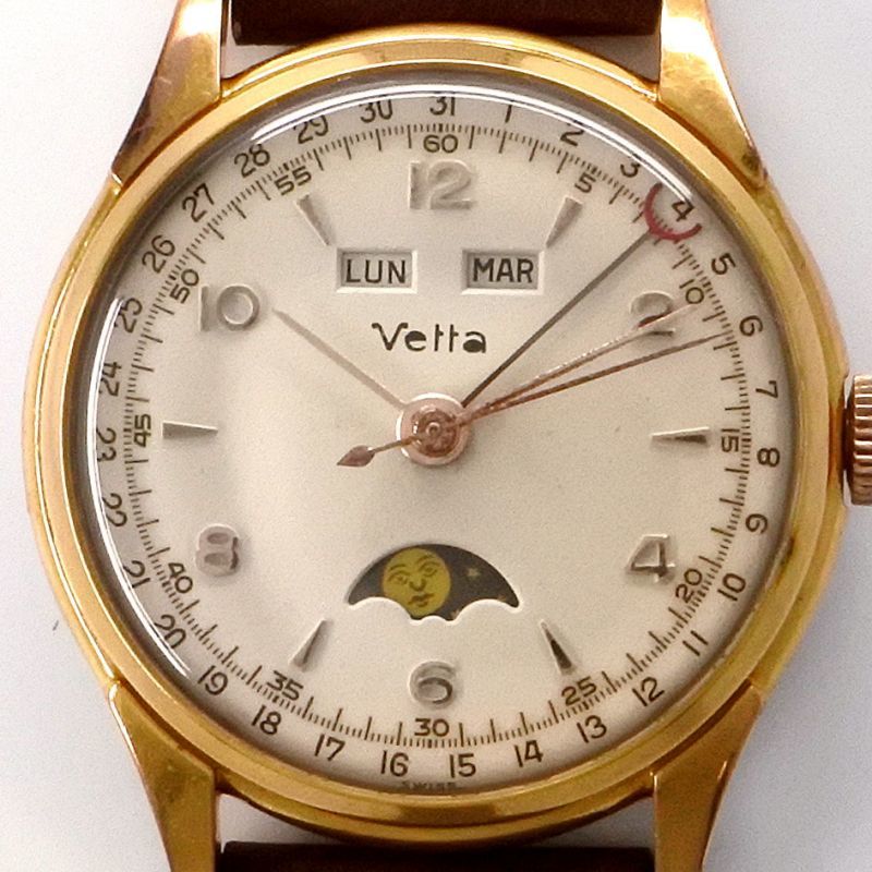 VETTA Triple Calendar Moonphase