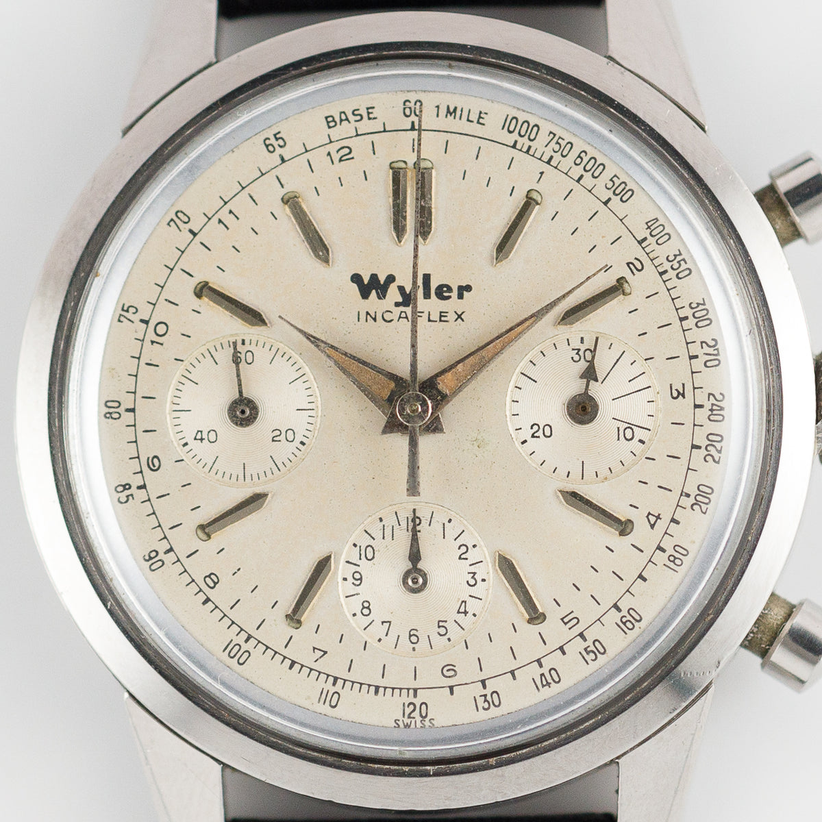 Wyler Ref.1502-4 One Piece Case Cal.Valjoux 72