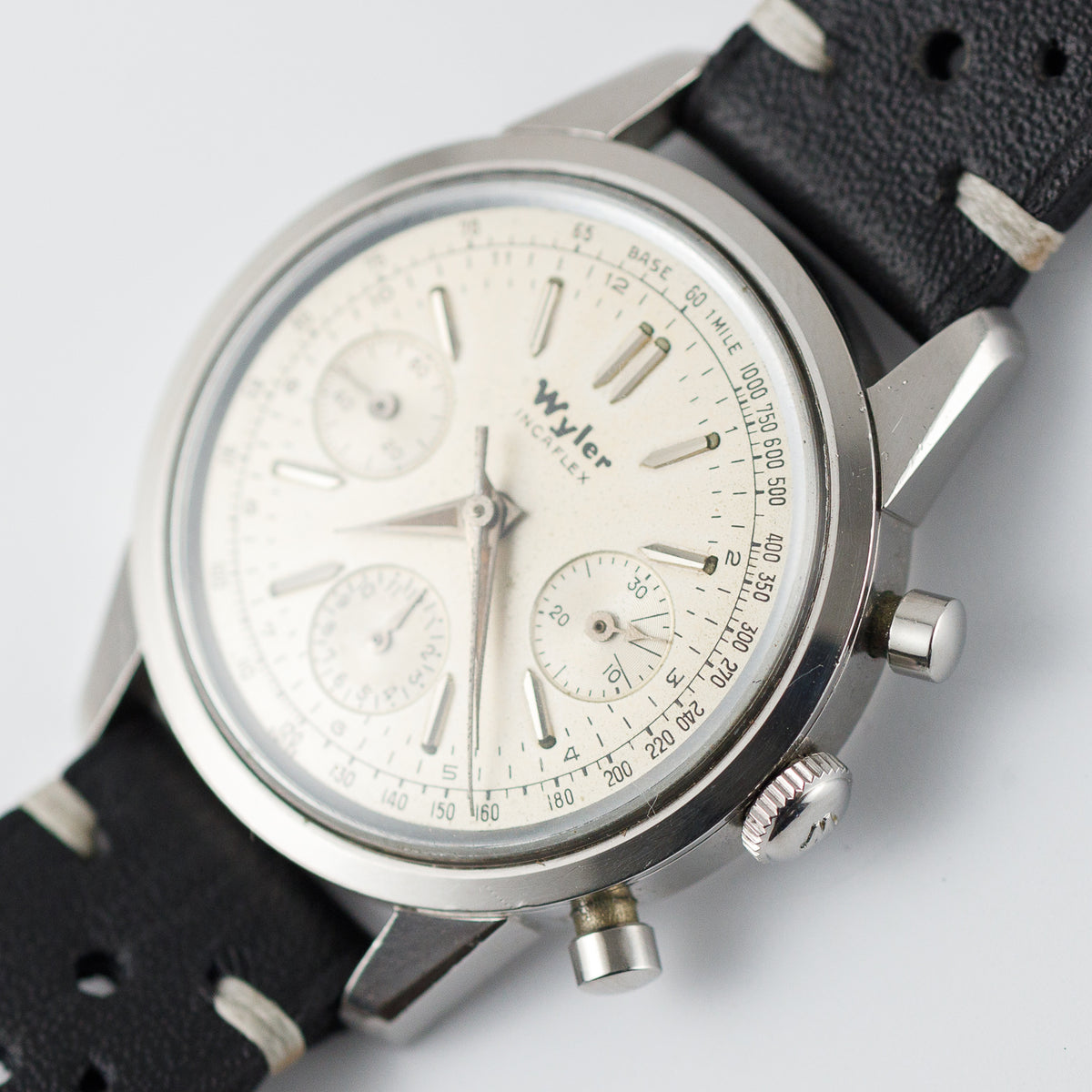 Wyler Ref.1502-4 One Piece Case Cal.Valjoux 72