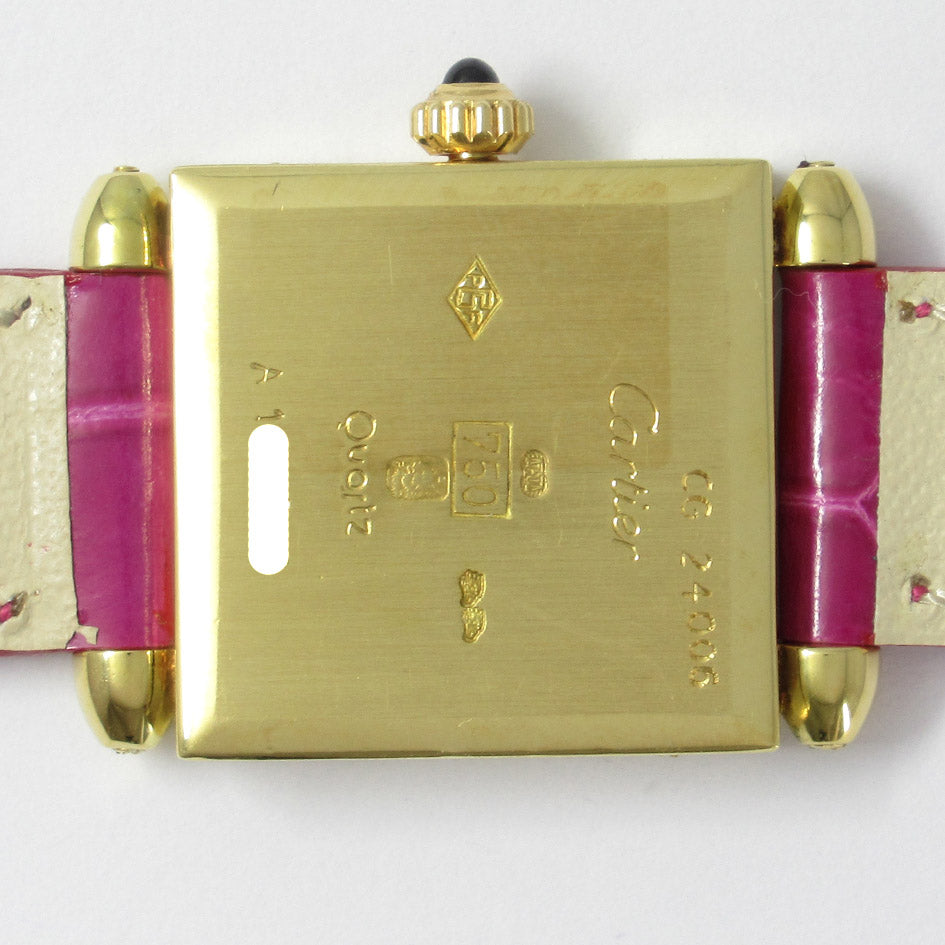 CARTIER SM Tank Obus Quadrant