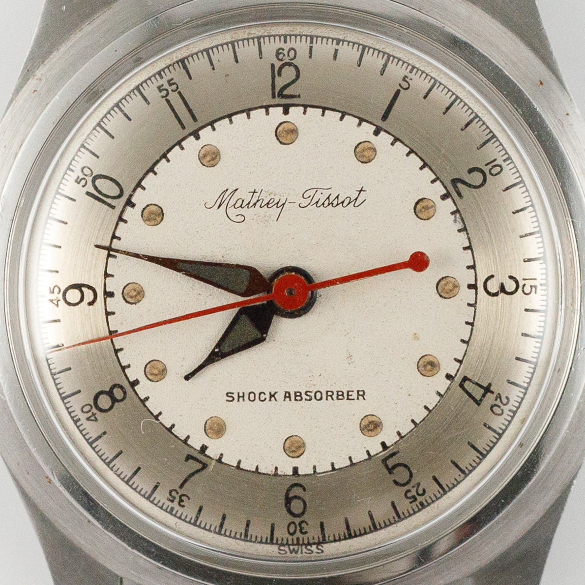 MATHEY TISSOT Ref. 28722 Bullseye Dial Tre-Tacche