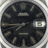 ROLEX OYSTERDATE Ref.6694 Black Gilt Dial