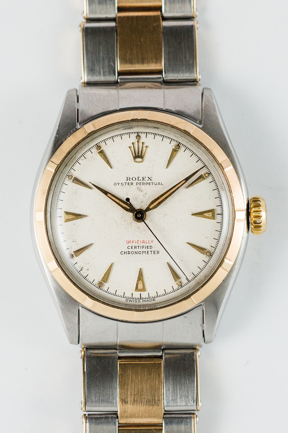 ROLEX BUBBLE BACK Ref.6085 – TIMEANAGRAM