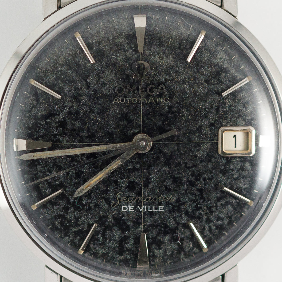 OMEGA Seamaster DE VILLE Ref.14770 Black Gilt Dial