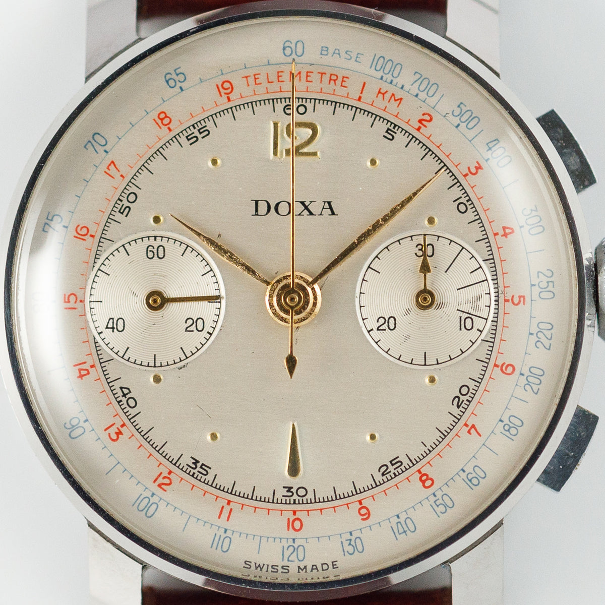 DOXA Cylinder Case Trico color dial