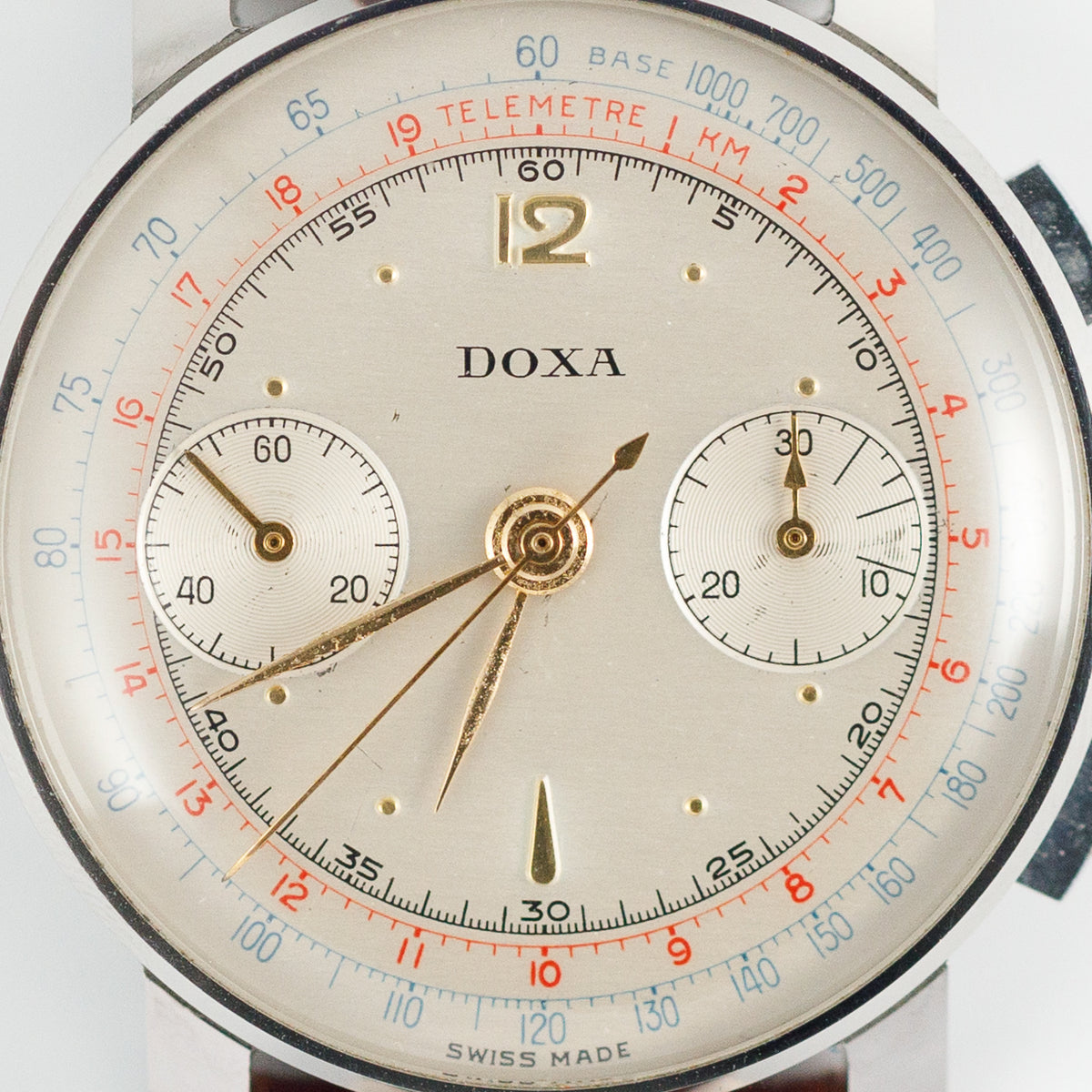 DOXA Cylinder Case Trico color dial