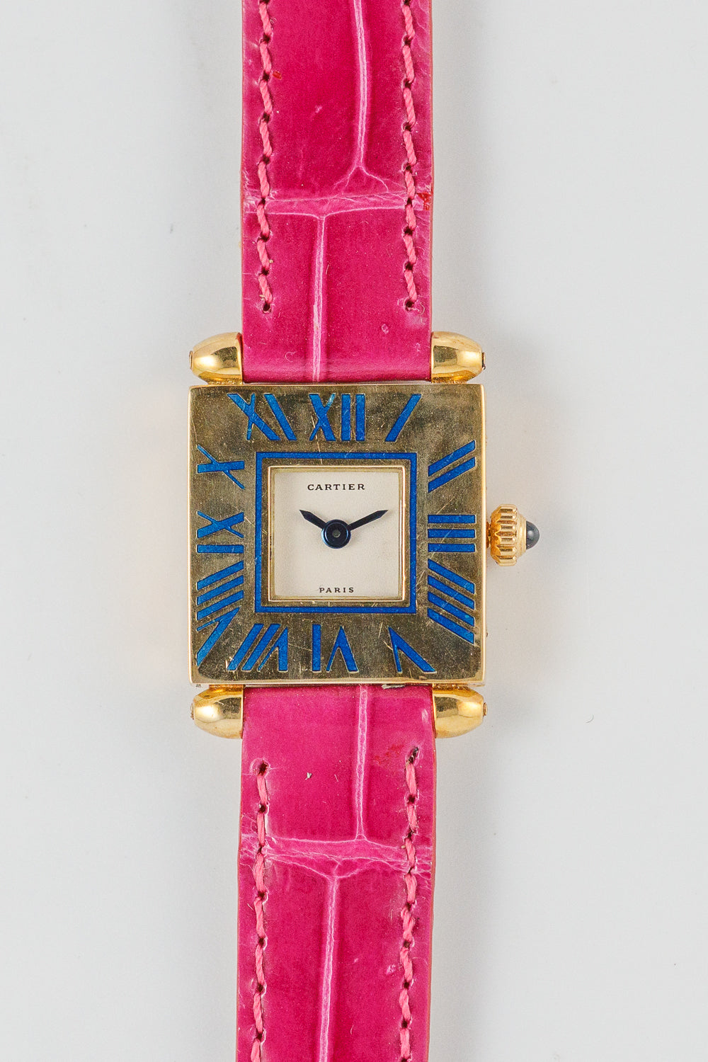 CARTIER SM Tank Obus Quadrant – TIMEANAGRAM