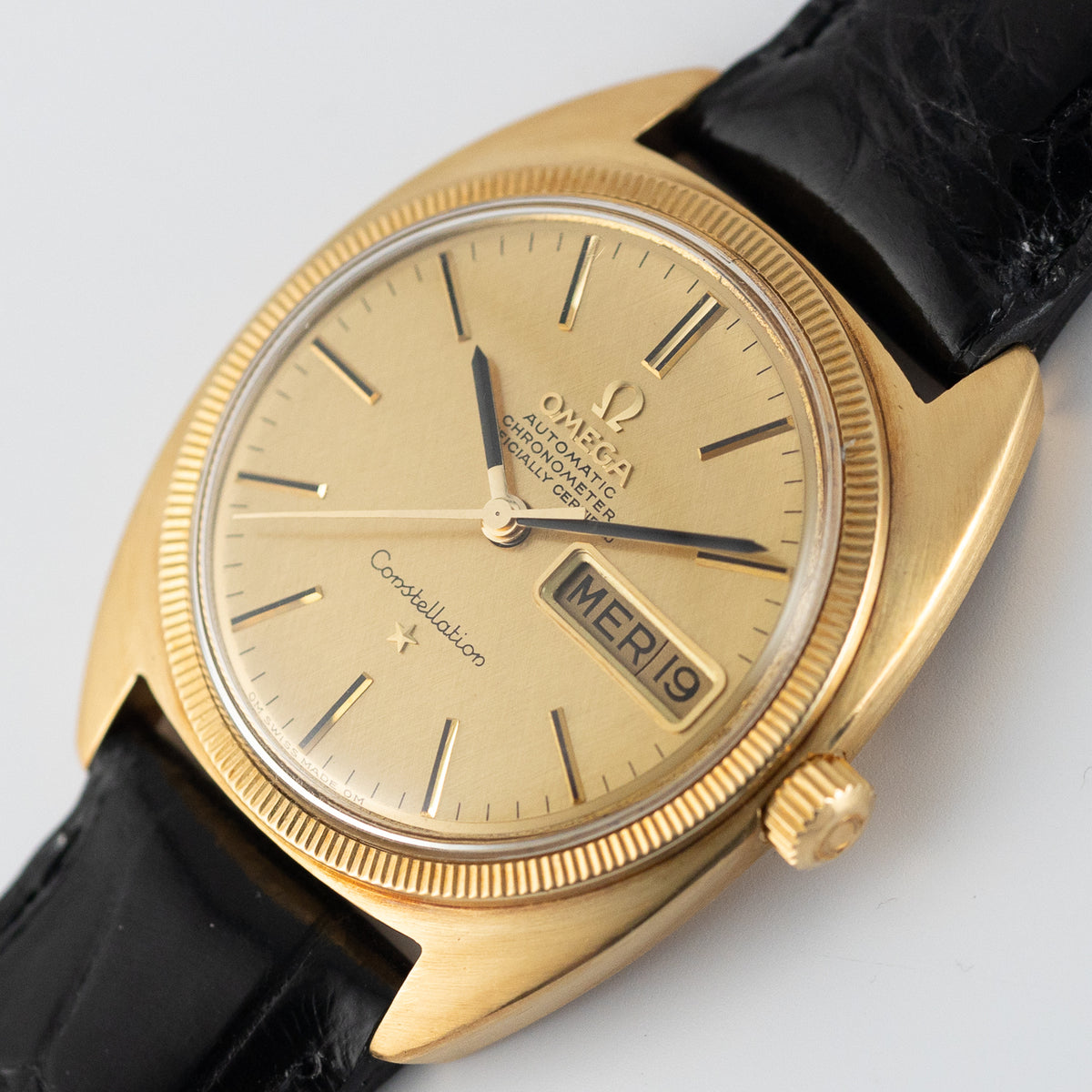OMEGA Constellation Ref.168029 18KYG Italy Day